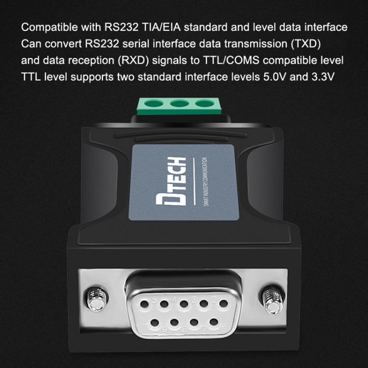 DTech DT-9005 sin Fuente de Alimentación RS232 al Módulo de Puerto Serie TTL interfaz: Módulo de 3.3V