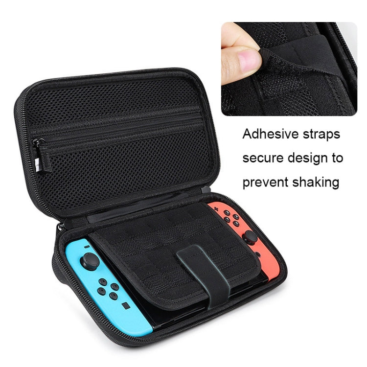 SM09 SM09 Shell Sac de rangement pour console avec fente pour carte de jeu pour Nintendo Switch (noir mystérieux)