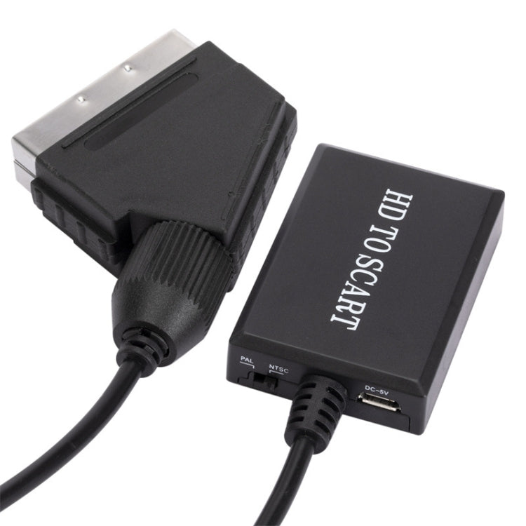 Adaptador de video HDMI a Scart Converter 1080p HD