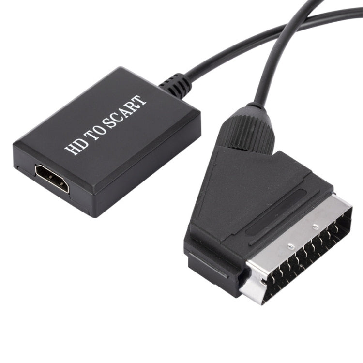 Adaptador de video HDMI a Scart Converter 1080p HD