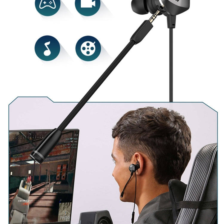Edifier HECATE GM430 RGB Sound Card 7.1 Surround Sound Casque de jeu professionnel Longueur du câble : 1,3 m (Noir)