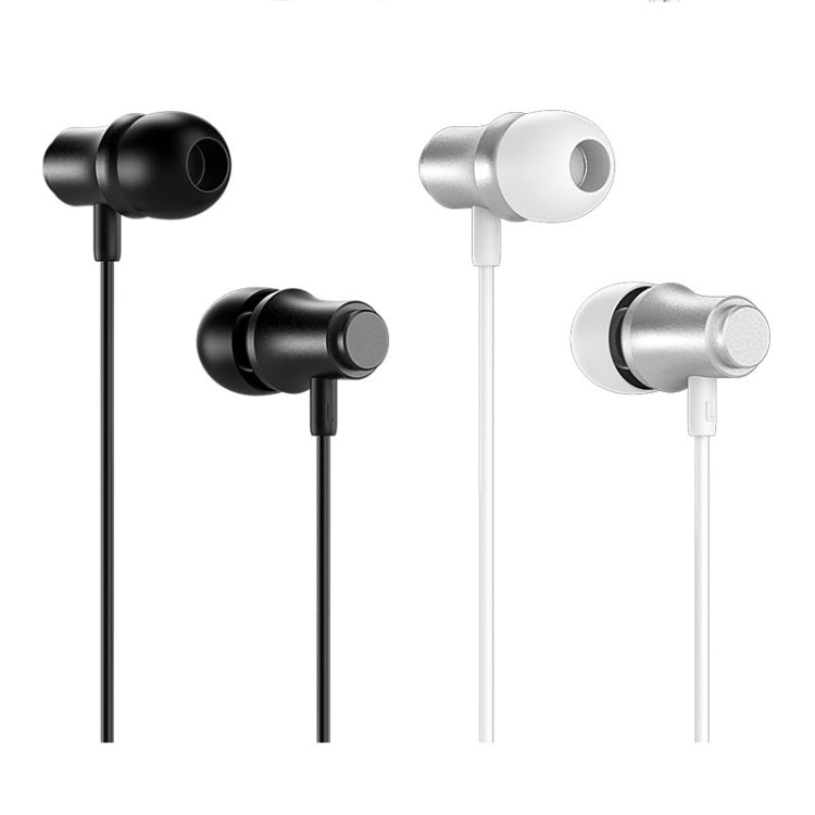 BOrofone BM29 Bonus Universal 3.5mm In-Ear Headphones with Mic and Line Control (Black)