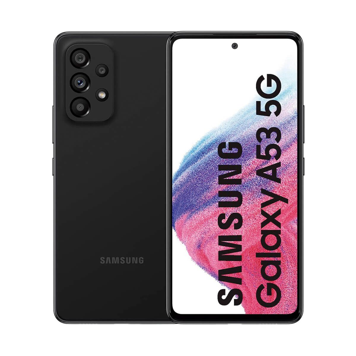 Samsung Galaxy A53 5G 6Go/128Go Noir (Noir impressionnant) Double SIM A536B