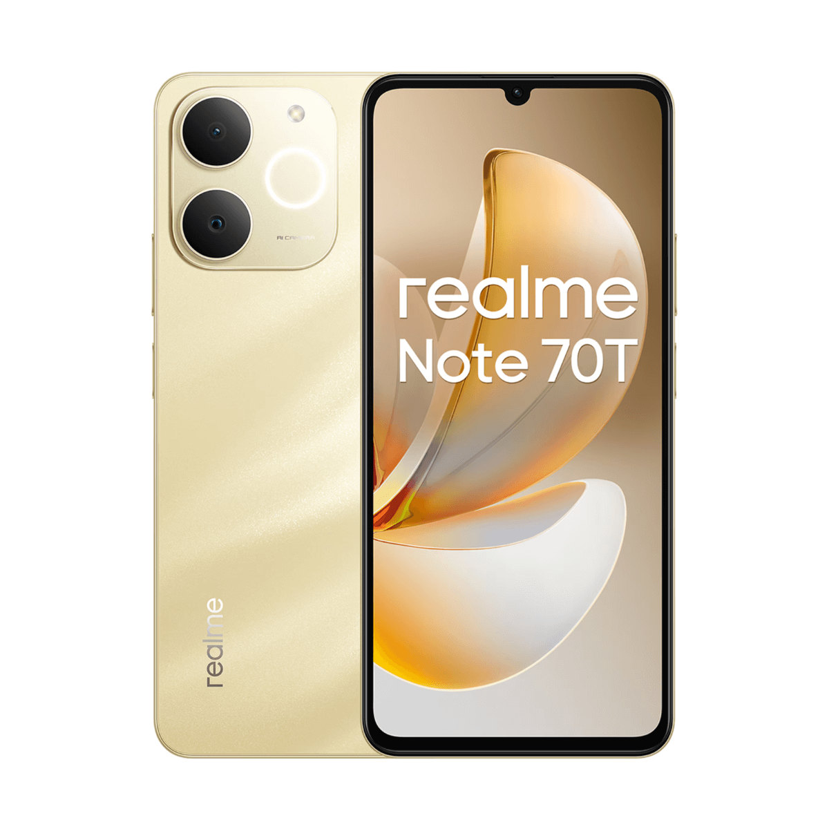 Realme Note 70T 4G 4GB/256GB Dorado Dual SIM