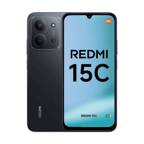 Xiaomi Redmi 15C 4G 4GB/128GB Negro Dual SIM