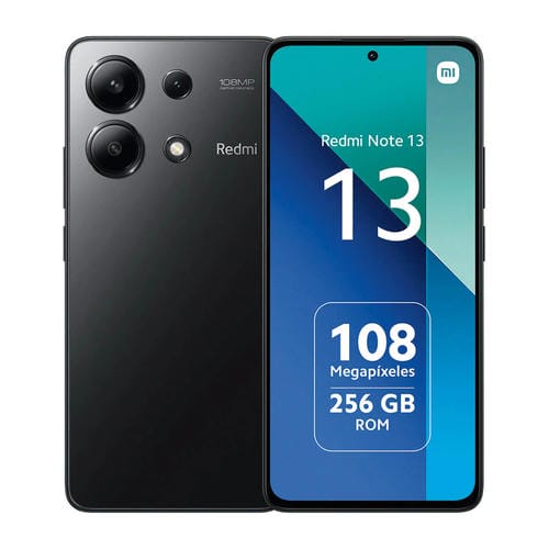 Xiaomi Redmi Note 13 4G 8GB/256GB Negro Dual SIM