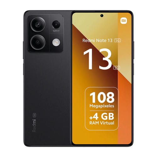 Xiaomi Redmi Note 13 5G 6GB/128GB Negro Dual SIM