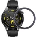 Lente de Vidrio Exterior Pantalla Frontal para Huawei Watch GT 4 46mm (Negro) Original
