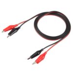 Cable de Sonda de Prueba con Doble Pinza de Cocodrilo, Longitud 1 Metro