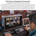 Controlador de Cámara Feelworld KBC10 PTZ con Joystick y Control de Teclado Compatible con PoE (Enchufe de EE. UU.) - Imagen 4