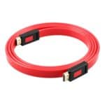 Cable HDMI Plano Uld-Unite 4K Ultra HD Chapado en Oro 1M - Imagen 2
