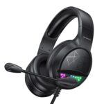 awei GM-3 USB + 3.5mm Ambient Light Gaming Auriculares con cable y micrófono, GM-3