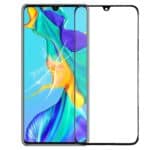 Pantalla Frontal Lente de Vidrio Exterior con Adhesivo OCA para Huawei P30