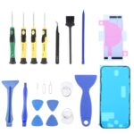 Adhesivo de Batería y LCD Marco 21 en 1 Jiafa JF-8182 Kit de Herramientas de Reparación