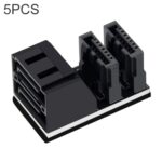 5 PCs Placa Base SATA 7Pin Interfaz Dual Modelo Ph572 90 Grados