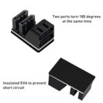 5 PCs Placa Base SATA 7Pin Interfaz Dual Modelo Ph572 180 Grados - Imagen 3