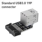 Adaptador Convertidor 19/20Pin a Dual USB 3.0 Ph21 para 10 PCs - Imagen 2