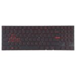 Teclado para Lenovo Y520 Versión USA con Retroiluminación Rojo