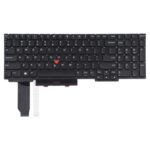 Teclado para Lenovo Thinkpad E15 Gen 2 Versión USA con Puntero (Negro)
