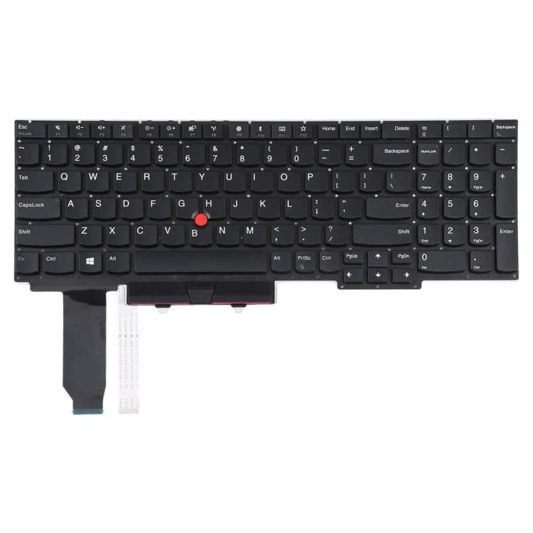 EDA003537801A.jpg Teclado para Lenovo Thinkpad E15 Gen 2 Versión USA con Puntero (Negro) - Imagen 1