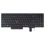 Teclado para Lenovo Thinkpad T570 T580 Versión USA con Puntero (Negro)