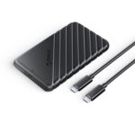 Estuche para Disco Duro Externo 2,5 Pulgadas Orico 25Pw1C-C3 Tipo-C a Tipo-C (Negro)