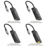 Adaptador Multifunción DC7406 con Type-C y USB Hembra A a Type-C - Imagen 2