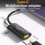 Adaptador Multifunción DC7406 con Type-C y USB Hembra A a Type-C - Imagen 3