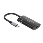 Adaptador Multifunción Tipo-C Dc7909 con Puerto Tipo-C y USB Hembra A