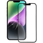 Pantalla Frontal Lente de Vidrio Exterior con Adhesivo OCA para Apple iPhone 14