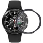 Pantalla Frontal para Samsung Galaxy Watch 4 Classic 46mm SM-R890 Lente de Vidrio Exterior (Negro)