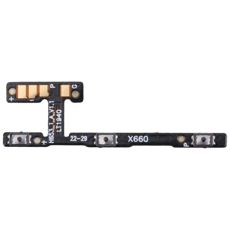 EDA004121769.jpg Cable Flex de Botón de Encendido y Volumen para Infinix S5 Pro - Imagen 1
