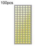 Set (100 Piezas) Stickers de Protección Dot Matrix Cámara y Face ID Apple iPhone para Huawei para Oppo para Xiaomi 5mm