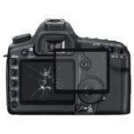Material Acrílico Pantalla LCD Lente Exterior para Canon EOS 5D Mark II