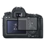 Material Acrílico Pantalla LCD Exterior Lente para Canon EOS 6D