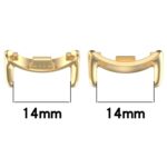 Conector de Banda de Reloj de Metal de Acero Inoxidable para Xiaomi Mi Band 8 1 Par - Imagen 3