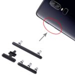 Botón de Encendido y Control de Volumen para OnePlus 6 (Jet Negro) - Imagen 4