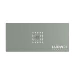 Microscopio Multifunción Luowei LW-M2 Almohadilla de Silicona Plataforma de Plantación de Estaño (Gris)