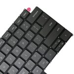 Teclado Retroiluminado para Dell Vostro 5310 5320 5410 Latitude 3320 3420 Versión USA (Negro) - Imagen 4