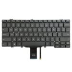 Teclado Retroiluminado Computadora Portátil para Dell Latitude 7300 5300 5200 Versión US (Negro) - Imagen 2