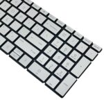 Teclado Retroiluminado para HP 15M-Dr / 15M-Ds Versión USA (Plata) - Imagen 4