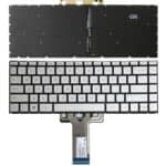 Teclado Retroiluminado para HP 14M-BA 14-BS (Plata)