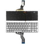 Teclado Retroiluminado para HP 15-Ab / 15-Ak Versión USA (Plata)