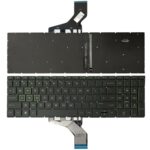 Teclado para HP Pavilion Gaming 15-Dk US Version Retroiluminado
