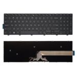 Teclado Computadora Portátil para Dell 3560 3570 White Word (Negro)