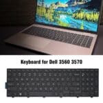 Teclado Computadora Portátil para Dell 3560 3570 White Word (Negro) - Imagen 4