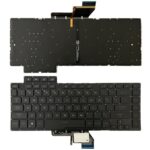 Teclado Retroiluminado para Asus Rog GU502G GU502GV GU502GU Versión USA (Luz Blanca)