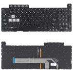 Teclado Retroiluminado para Asus TUF Gaming F15 FX506 FA506 (Negro)