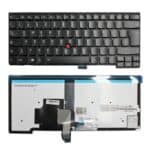 Teclado para Lenovo Thinkpad T440 T440P T440S Alemán con Retroiluminación Blanca