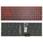 Teclado para Acer Nitro 5 AN515-41 Retroiluminado Rojo (Edición USA)
